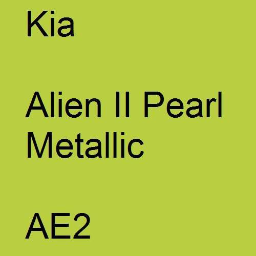 Kia, Alien II Pearl Metallic, AE2.